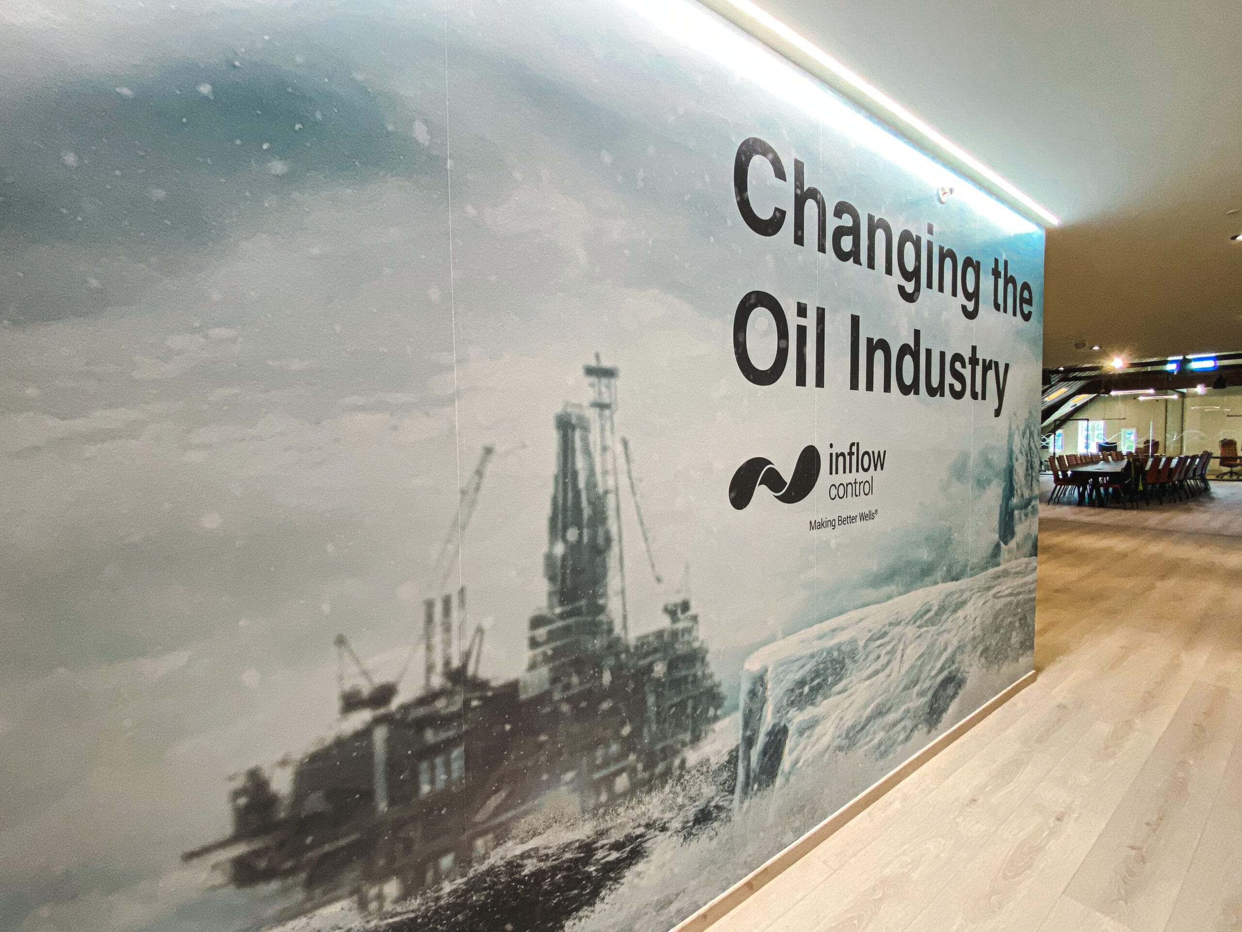 Bilde av Inflow-gepard_Grafisk design og utsmykning utført av Wera_Changing the Oil Industry