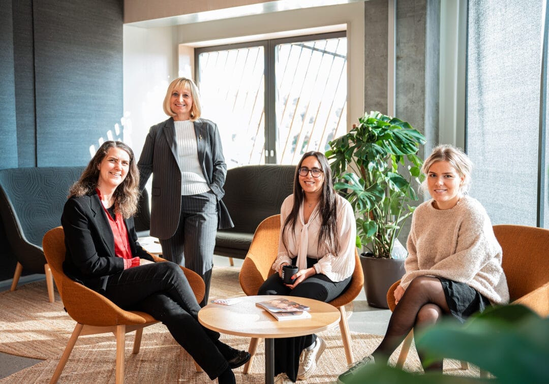 Kjersti, salgsleder i WERA med teamet fra Eramet Norway