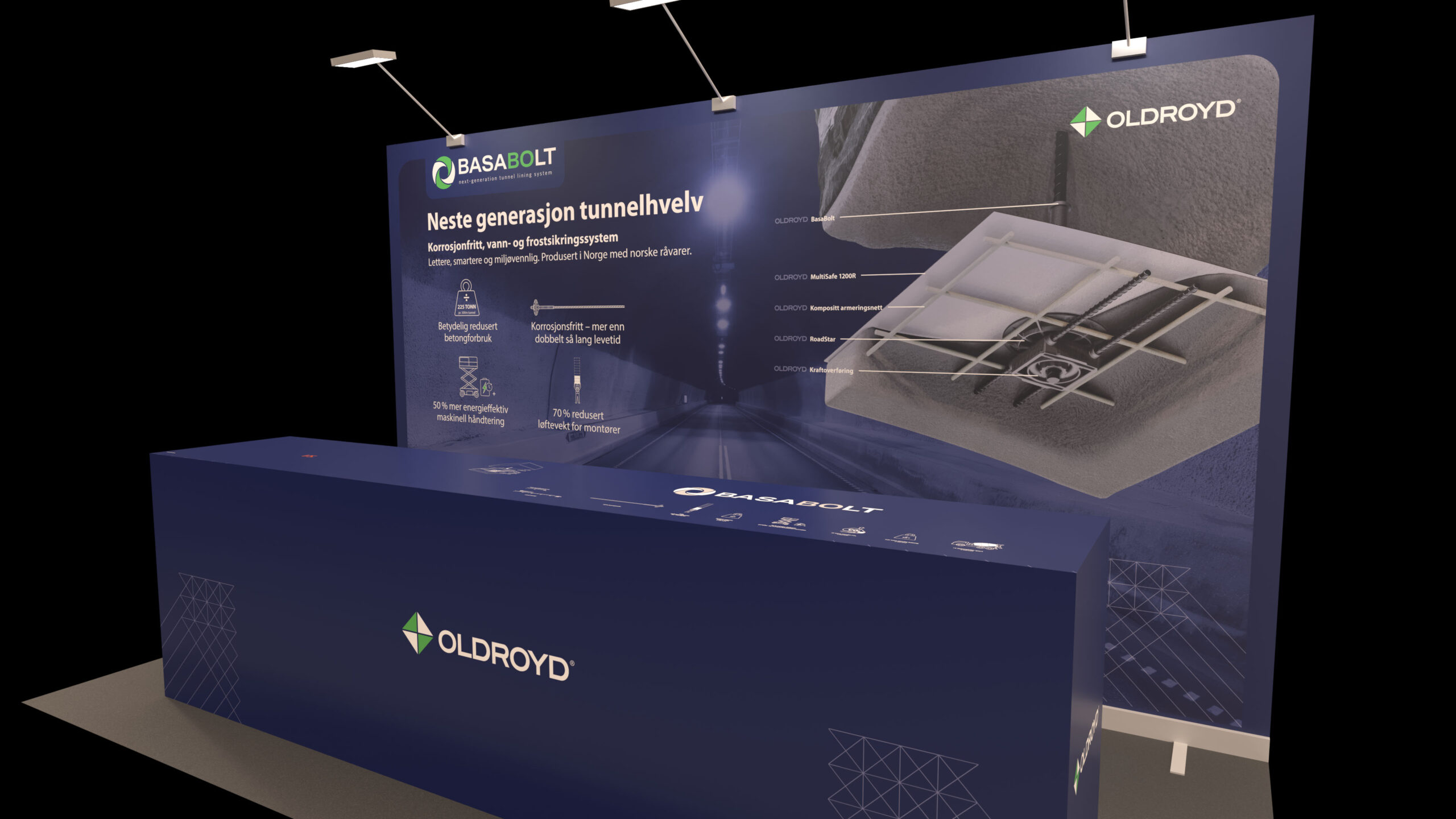 Bilde av OLDROYD-messestand