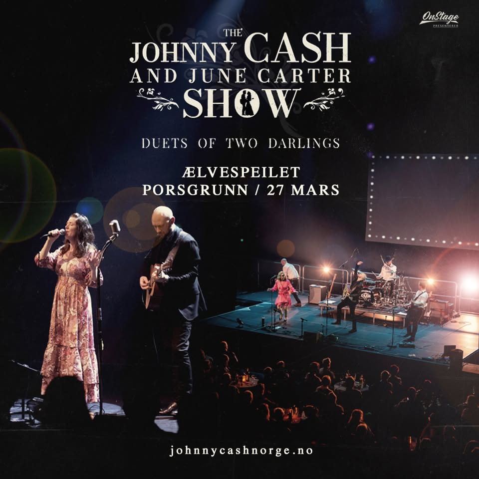 Johnny Cash & June Carter Show / Ælvespeilet / Porsgrunn / 27. mars